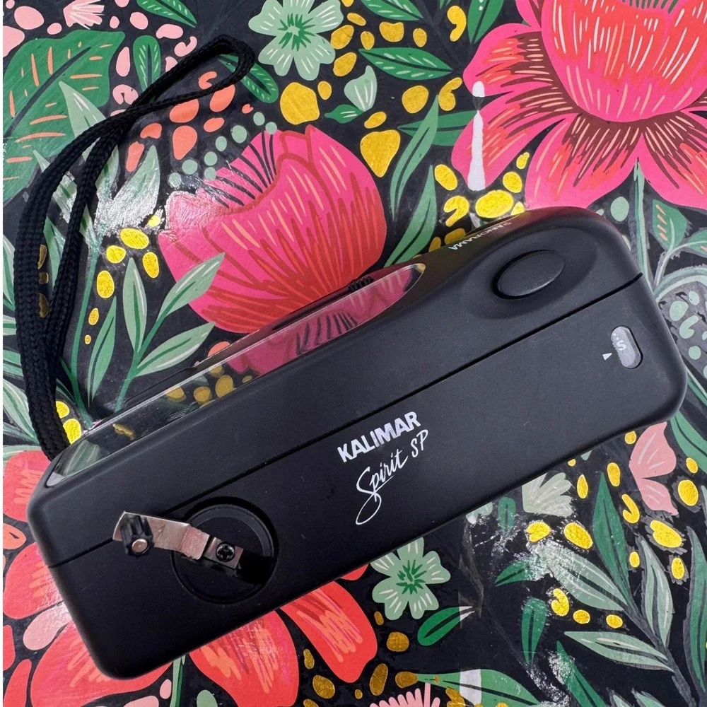Kalimar Spirit SP 35mm Film Camera Panorama Focus Free Point and Shoot Black